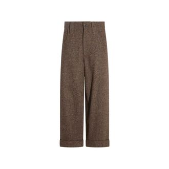 Brunello Cucinelli Mujer, Pantalones, Marr&oacute;n, Talla: S