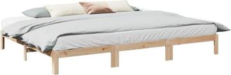 vidaXL Estructura De Cama Familiar Sin Colch&oacute;n 240x200 Cm Vidaxl