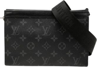 Louis Vuitton Pre-owned Gaston Wearable Wallet Monogram Eclipse Borsa a Spalla - - Pre-owned - Uomo - Nero - ONE SIZE