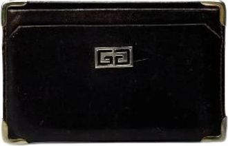Givenchy Pre-owned Wallets, female, Brown, Size: ONE SIZE Pre-owned Leather wallets