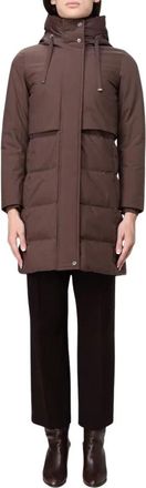 Duno Charlene Winterjas - Dames - Dons jassen - Bruin - M - Polyester - Jassen