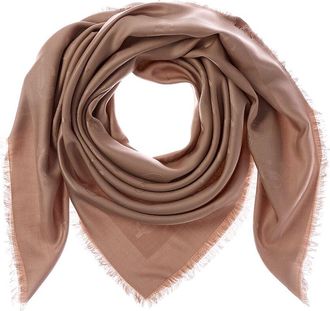 Jimmy Choo London Silk & Wool-Blend Scarf