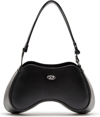 Diesel Black Play Game Controller Leather Bag