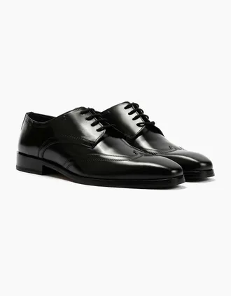 Ben Sherman Mens Ben Sherman Kingston Derby Mens Black Shoes - Size: 11