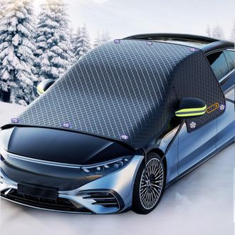 OEM Funda De Parabrisas De Invierno, Funda De Parabrisas De Coche Con 10 Imanes, Cubre Manijas De Puertas, Funda De Parabrisas, Funda De Parabrisas De Coc