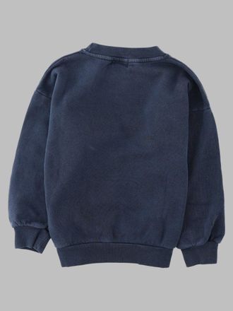 Bobo Choses Logo-Print Cotton Sweatshirt - Blue