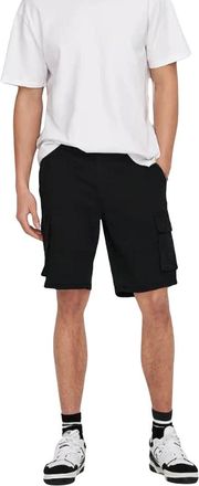 Only & Sons ONSCam Stage Cargo Shorts PK 6689 Noos - Heren - Korte Broeken - Zwart - XL - Katoen - Korte Broeken
