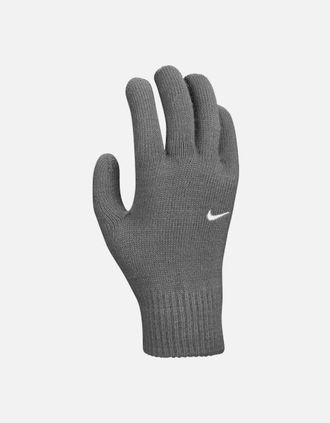 Nike Mens Nike Mens Knitted Swoosh Gloves - Black - Size: L-XL