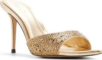 Aldo Reanna Slide Sandal in Gold at Nordstrom, Size 8.5