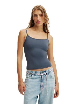 Cotton On Womens Hold Me Cami in Blue Slate at Nordstrom, Size Xx-Large