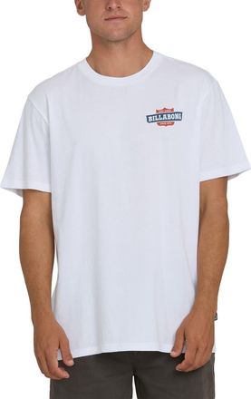 Billabong Walled Premium Graphic T-Shirt in White at Nordstrom, Size X-Large
