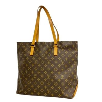Louis Vuitton Pre-owned Tote Bags, female, Brown, Size: ONE SIZE Pre-owned Cabas Mezzo Tote Bag