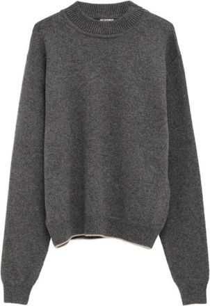 Jacquemus Jersey de Cachemira - Knitwear - Hombre - Gris - XL