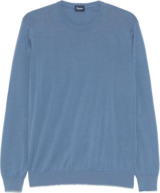 Drumohr fine-knit sweater - Blue