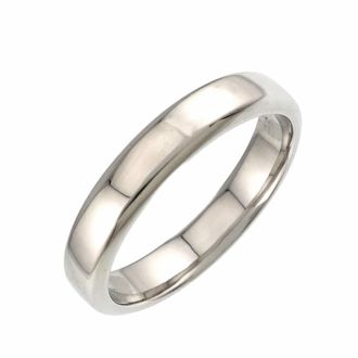 Van Cleef & Arpels Platinum 950 Band Ring (Pre-Owned)