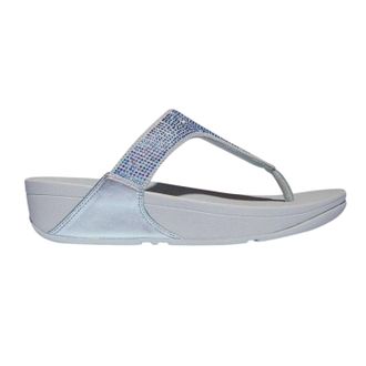 FitFlop Dames Kristallen Versierde Sandalen (Blauw)