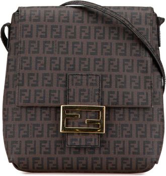 Fendi 2000-2010 Zucchino Spalmati crossbodytas - Bruin