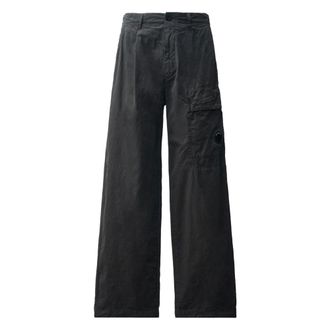 C.P. Company CP Company Trousers - male - C.P. Company - Wide Trousers - Black - XL - Trousers