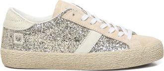 D.A.T.E. glitter-detailing sneakers - Neutrals