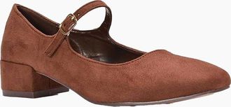 XY London Womens XY London Womens/Ladies Jenna Court Shoes - Brown - Size: 6
