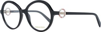 Emilio Pucci Black Plastic Glasses Womens (Frames)