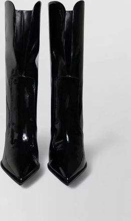 Dolce & Gabbana patent leather mid-calf boots