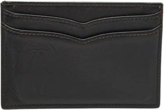 Cartier Pre-owned Wallets, male, Black, Size: ONE SIZE Pre-owned Happy Birthday Card Holder
