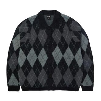 HUF Cooper Mohair Trui - Heren - Truien - Zwart - Maat: XS Mohair