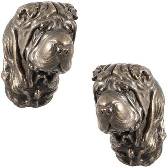 OEM Shar Pei - Estatuilla De Perro, Busto Colgante, Decoraci&oacute;n &Uacute;nica Para Un Amante De Los Perros De Art-dog