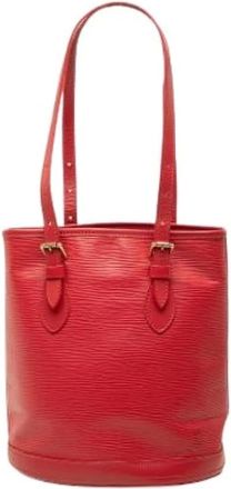 Louis Vuitton Pre-owned Petit Bucket - Pre-owned - Mujer - Rojo - ONE SIZE