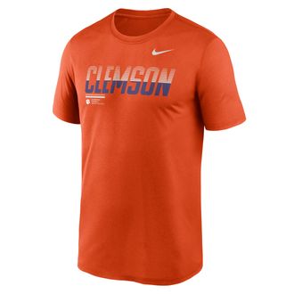 Nike Clemson Sideline Legend Nike Mens Dri-FIT College T-Shirt in Orange | 02TI89MCLN-7SB