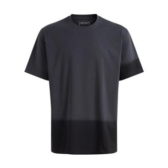 Yohji Yamamoto T-Shirts, male, Black, Size: XL DIP RG SS Tee