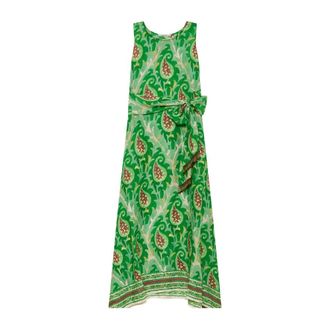 Maliparmi Maxi Dresses, female, Multicolor, S, Maliparmi Dresses