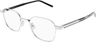 Saint Laurent Glasses, unisex, Gray, Size: 50 MM SL 883 Eyeglasses