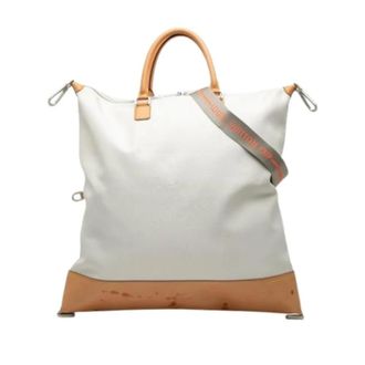 Louis Vuitton Pre-owned Weekend Bags, female, White, Size: ONE SIZE Pre-owned Damier Geant Shoulder Bag