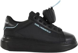 Karl Lagerfeld Kl 62526C - Dames - Sneakers - Zwart - 37 EU - Leer - Schoenen