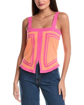 Fate Fate Colorblock Knit Tank