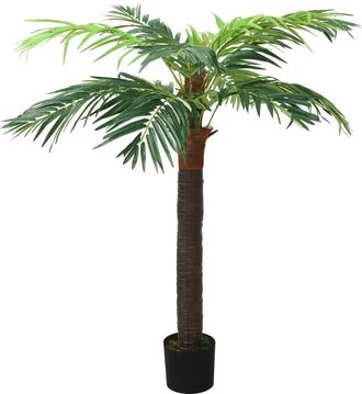 vidaXL Vidaxl - Palmera F&eacute;nix Artificial Con Macetero 190 Cm Verde