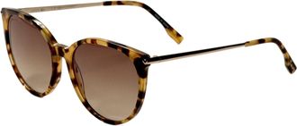 Lacoste Womens 56mm Brown Sunglasses