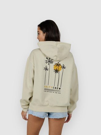 Salty Crew Palms Sudadera con Capucha blanco