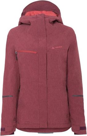 Vaude Yaras Warm Rain Jacket Velojacke für Damen | rot