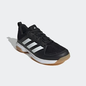 adidas Handballschuh ADIDAS PERFORMANCE LIGRA 7 INDOOR, Herren, Gr. 44, schwarz-weiss (core schwarz, cloud wei&szlig;, core schwarz), Synthetik, Textil, Schuhe Han