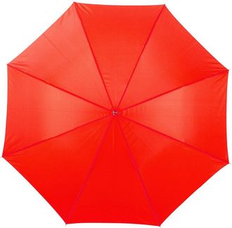 eBuy GB Pack of 4 Automatic Wedding Photographer Parasol Folding Umbrella, Long Umbrella with Stick Handle Rain Stick Umbrella, Umbrella, Colourful - Red 37 I