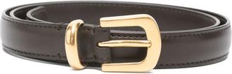 The Row Riem met goudkleurige gesp - Bruin