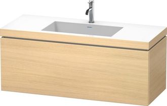 Duravit Lavabo Para Muebles Duravit L-cube C-bonded Con Base, Colgante