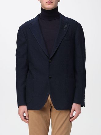 Lardini Blazer monopetto Lardini in lana e cotone