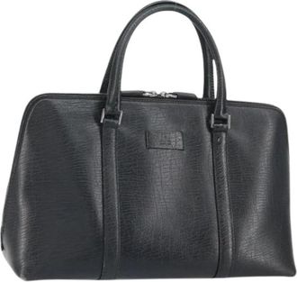 Gucci Pre-owned Vintage Leren Handtas - Dames - Vintage Handtas - Zwart - ONE Size - Leer - Vintage