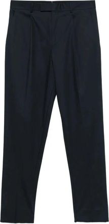 Ermenegildo Zegna Pantalon Marino - Heren - Nette broeken - Zwart - 2XS - Katoen - Broeken