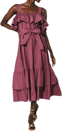 Cleobella Marianne Dress In Plum