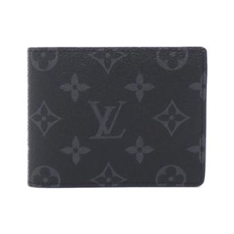 Louis Vuitton Black Monogram Eclipse Monogram Eclipse Bill Wallet (Bi-Fold) (Pre-Owned)